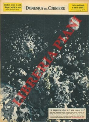 L'immagine delle due lune delle quasi nessuno conosce l'esistenza.