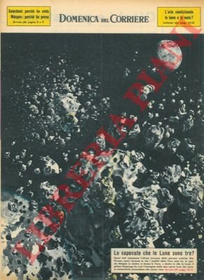 L'immagine delle due lune delle quasi nessuno conosce l'esistenza.