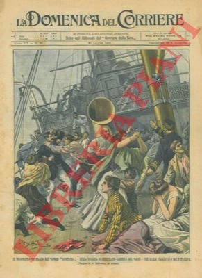 L'incaglio della corazzata "Andrea Doria" presso Gallipoli durante le esercitazioni …