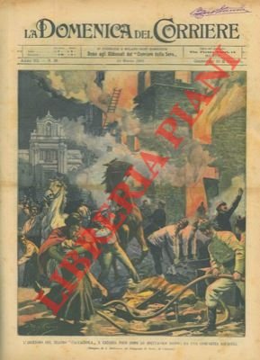 L'incendio del teatro Castagnola a Catania.