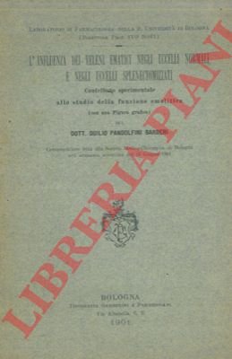 L'influenza dei veleni ematici negli uccelli normali e negli uccelli …