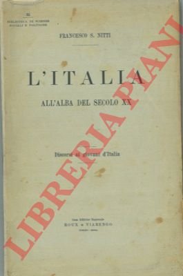 L'Italia all'alba del secolo XX.