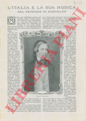 L'Italia e la sua musica nel pensiero di Schumann. | Immagine Gallery 3
