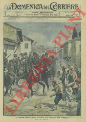 L'occupazione italiana in Albania: la cavalleria entra a Giorgucati (Valle …