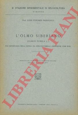 L'olmo siberiano (Ulmus pumila L.) sua importanza nella difesa da …