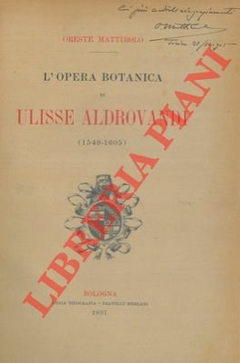 L'opera botanica di Ulisse Aldrovandi. (1549 - 1605). - Illustrazione …