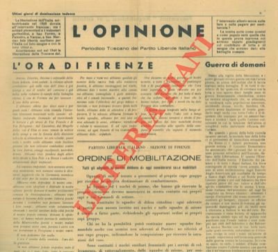 L'opinione. Periodico Toscano del P.L.I. | Immagine Gallery 2