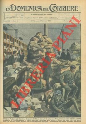 L'Ufficio Postale alla Stazione Centrale di Milano, durante lo sciopero …