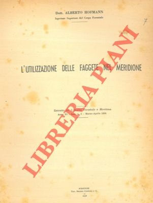 L'utilizzazione delle faggete nel meridione. | Immagine Gallery 2