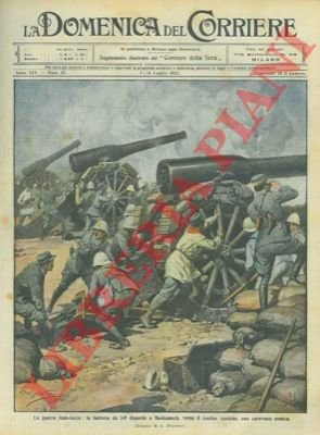 La batteria da 149 disperde a Bu-Kamech una carovana nemica.