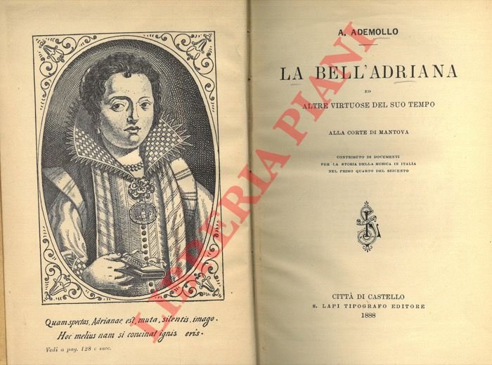 La bell'Adriana ed altre virtuose del suo tempo alla corte …