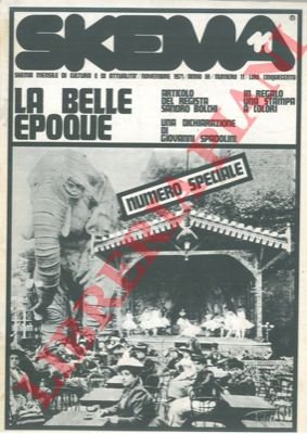 La belle epoque Skema. Numero monografico.