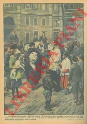 La benedizione degli animali dinanzi alla chiesa di S. Antonio …