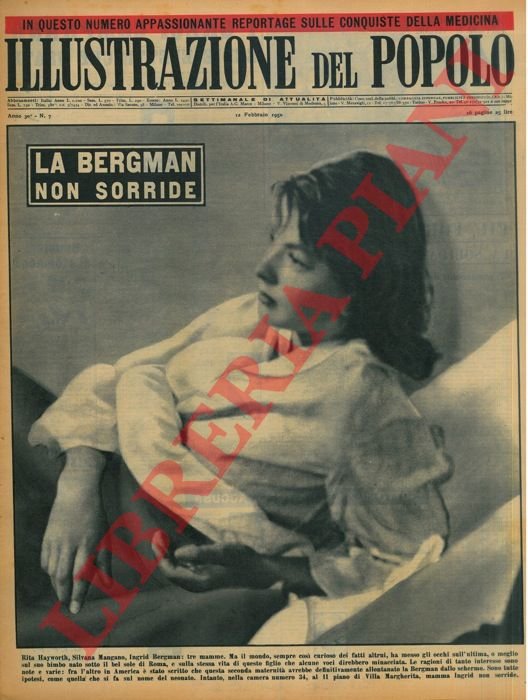 La Bergman non sorride. Rita Hayworth, Silvana Mangano, Ingrid Bergman: … | Immagine Gallery 3