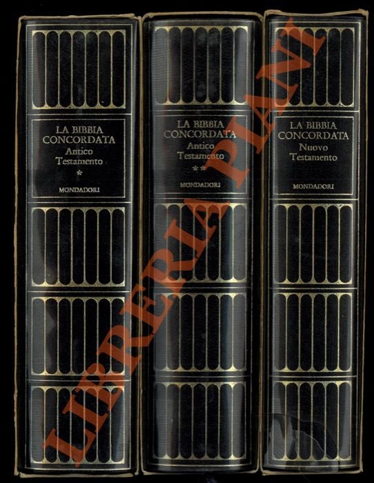 La Bibbia concordata. Antico testamento. Nuovo testamento.