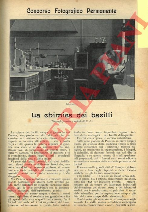 La chimica dei bacilli.