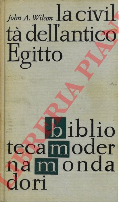 La civiltà dell'antico Egitto.