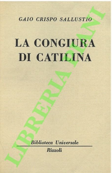La congiura di Catilina.