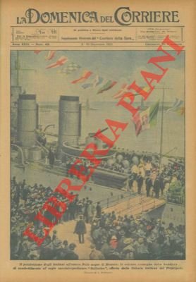 La consegna della bandiera da combattimento al regio cacciatorpediniere "Solferino".