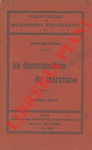 La décomposition du marxisme.