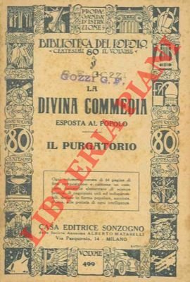 La Divina Commedia esposta al popolo. Il Purgatorio.