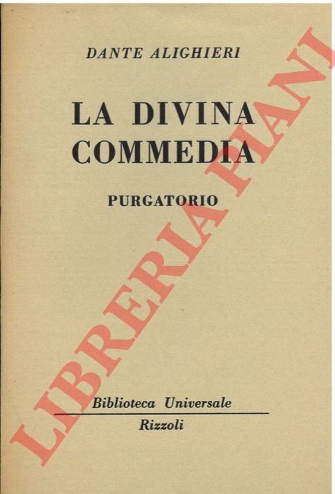 La Divina Commedia. Purgatorio.