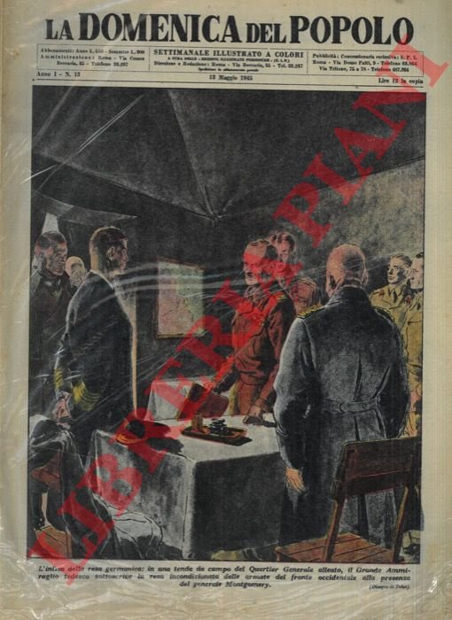 La domenica del popolo. Settimanale illustrato a colori.