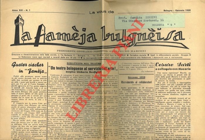 La famèia bulgnèisa.