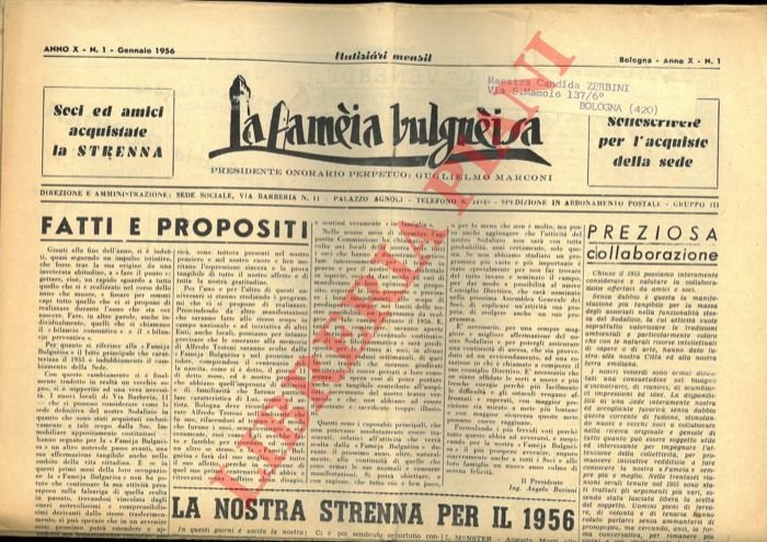 La famèia bulgnèisa.