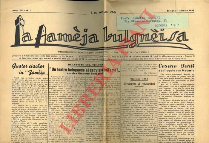 La famèia bulgnèisa.