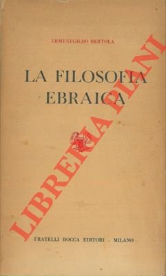 La filosofia ebraica. | Immagine Gallery 2