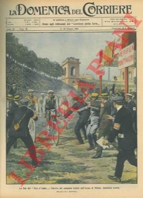 La fine del Giro d'Italia : arrivo dei campioni ciclisti …