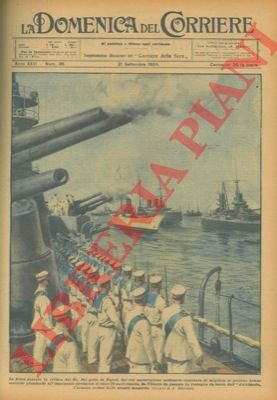 La flotta passata in rivista dal Re. Nel golfo di …