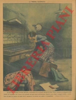 La giovane italiana Gisella Barsella, telefonista di un grande albergo … | Immagine Gallery 3