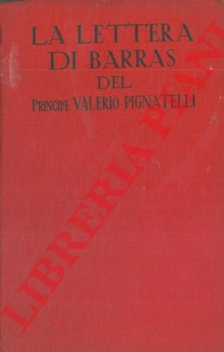 La lettera di Barras.