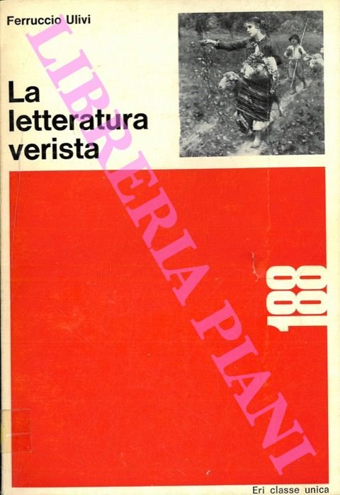 La letteratura verista.
