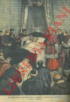 La morte del pontefice Leone XIII.