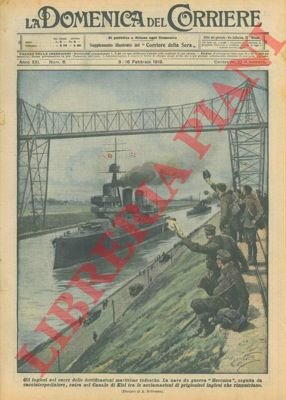 La nave da guerra inglese Hercules entra nel canale di …