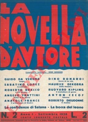 La novella d'autore.