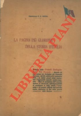 La pagina più gloriosa della storia d'Italia. Sviluppo della Grande …
