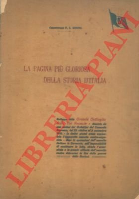 La pagina più gloriosa della storia d'Italia. Sviluppo della Grande …