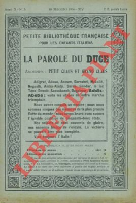 La parole du "Duce" - Petit Claus et grand Claus.