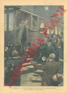 La partenza del Duca degli Abruzzi per il viaggio al …