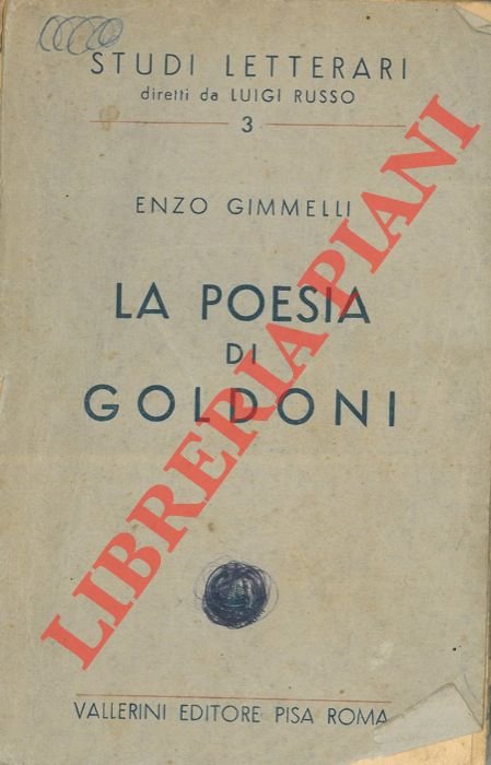 La poesia di Goldoni.
