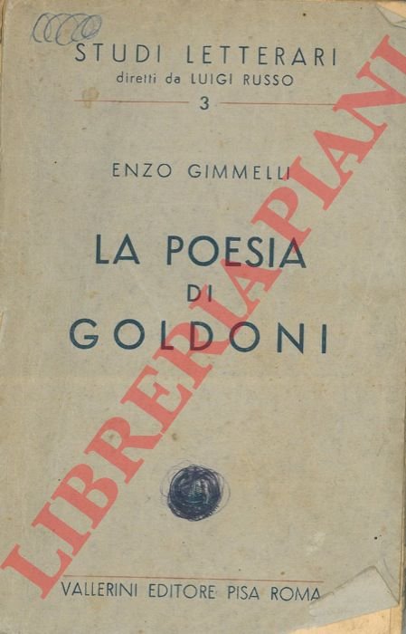 La poesia di Goldoni.