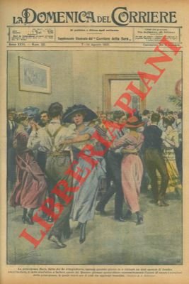 La principessa Mary d'Inghilterra balla assieme ad operai.