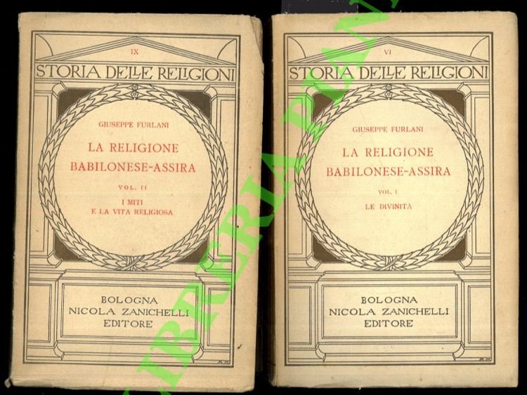 La religione babilonese e assira.