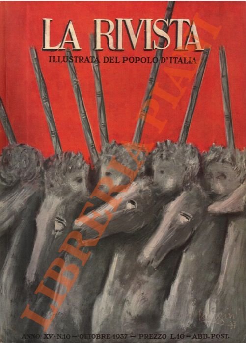 La rivista illustrata del popolo d'Italia. N. 10, 1937.