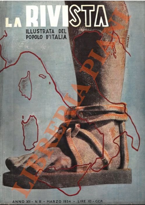 La rivista illustrata del popolo d'Italia. N. 3, 1934.