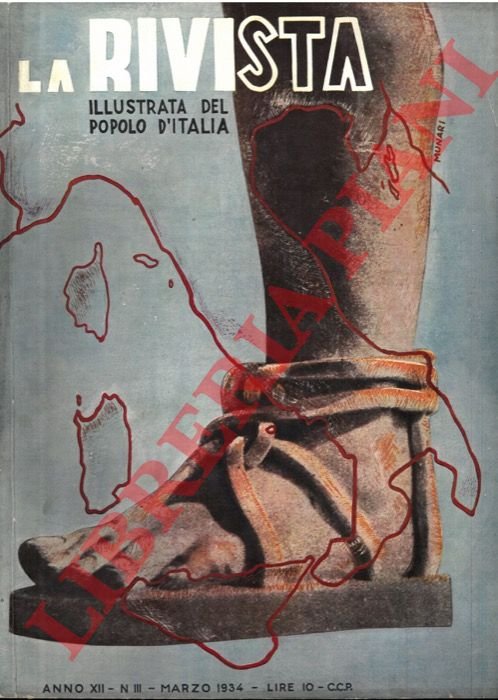 La rivista illustrata del popolo d'Italia. N. 3, 1934.